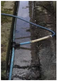 Figure 20: Pipework laid in ditches