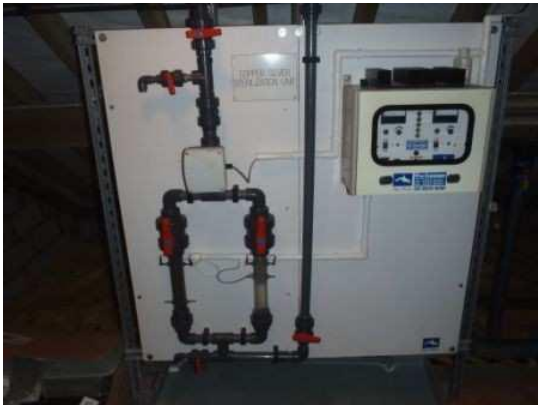 Copper/silver ionising system